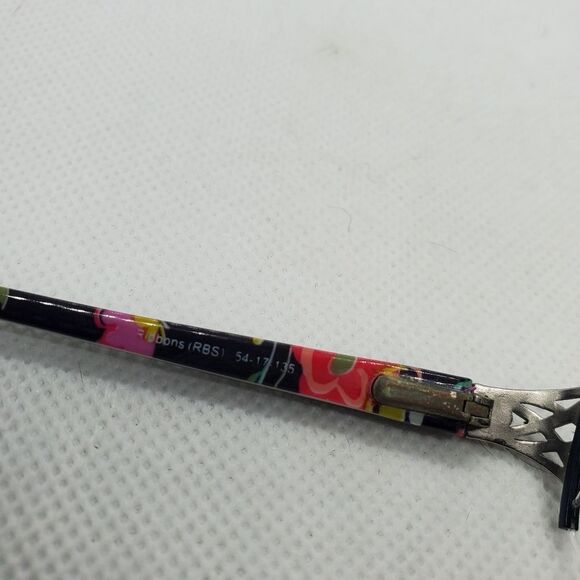 Vera Bradley Vanessa Ribbons Prescription Glasses Frames & Case - Picture 9 of 9